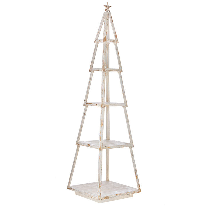 RAZ 4032266 Christmas Tree Tiered Stand - 69"