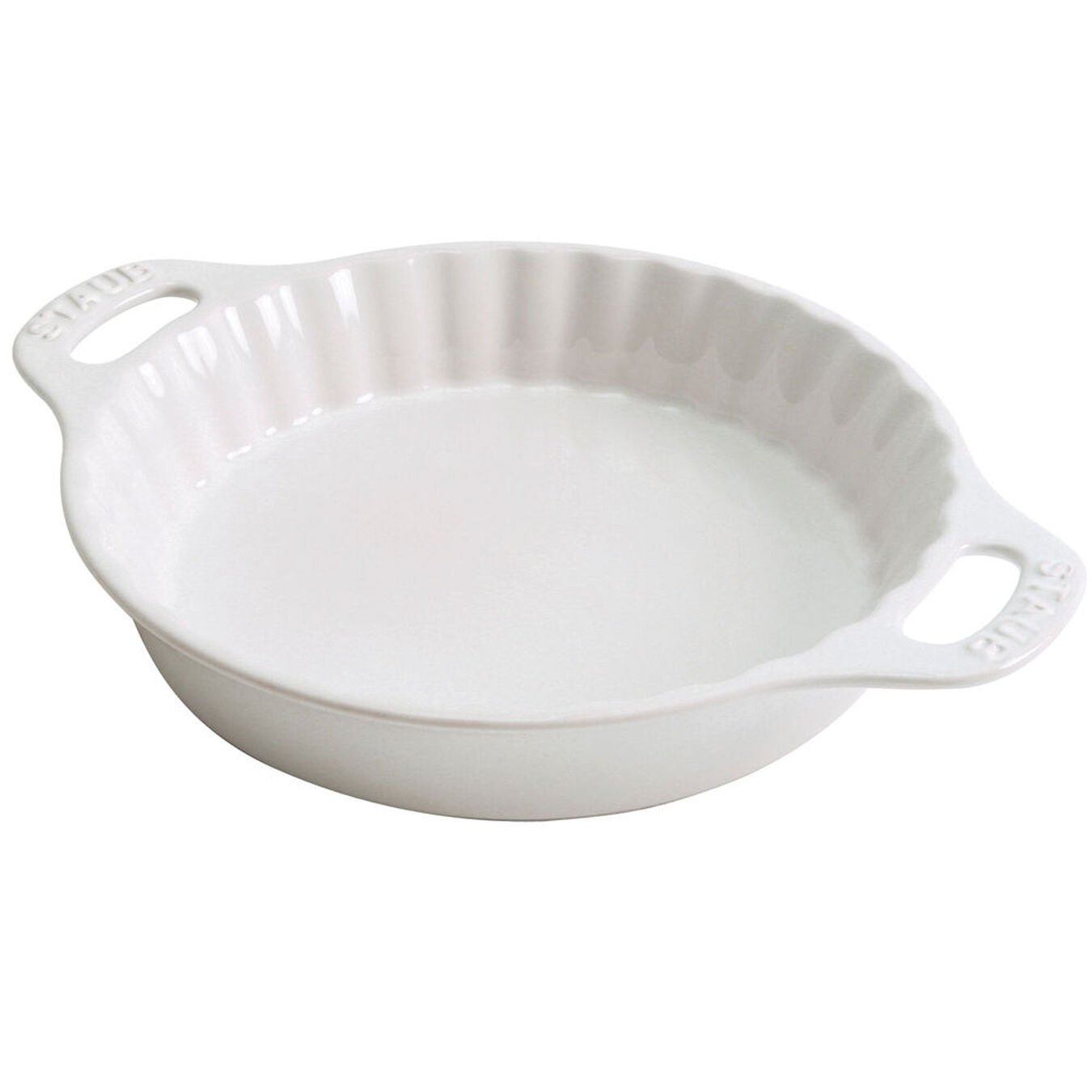 Zwilling 40508-616 Staub Ceramic 9" Pie Dish - White