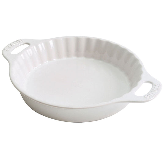 Zwilling 40508-616 Staub Ceramic 9" Pie Dish - White