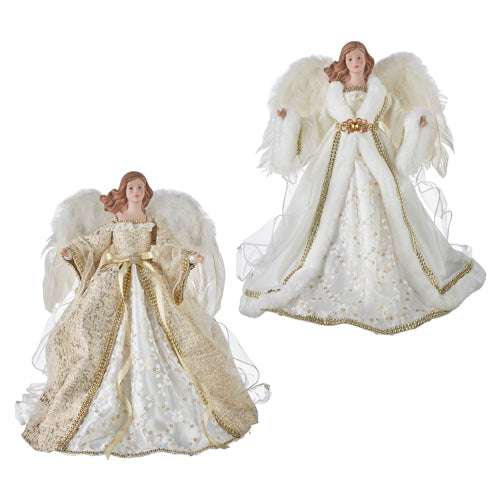 RAZ 4115581 Angel Tree Topper - 16"