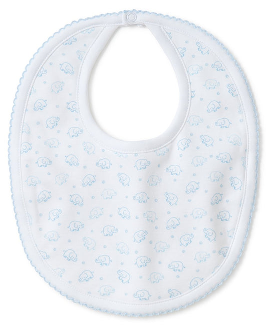 Kissy Kissy Ele-fun Blue Bib