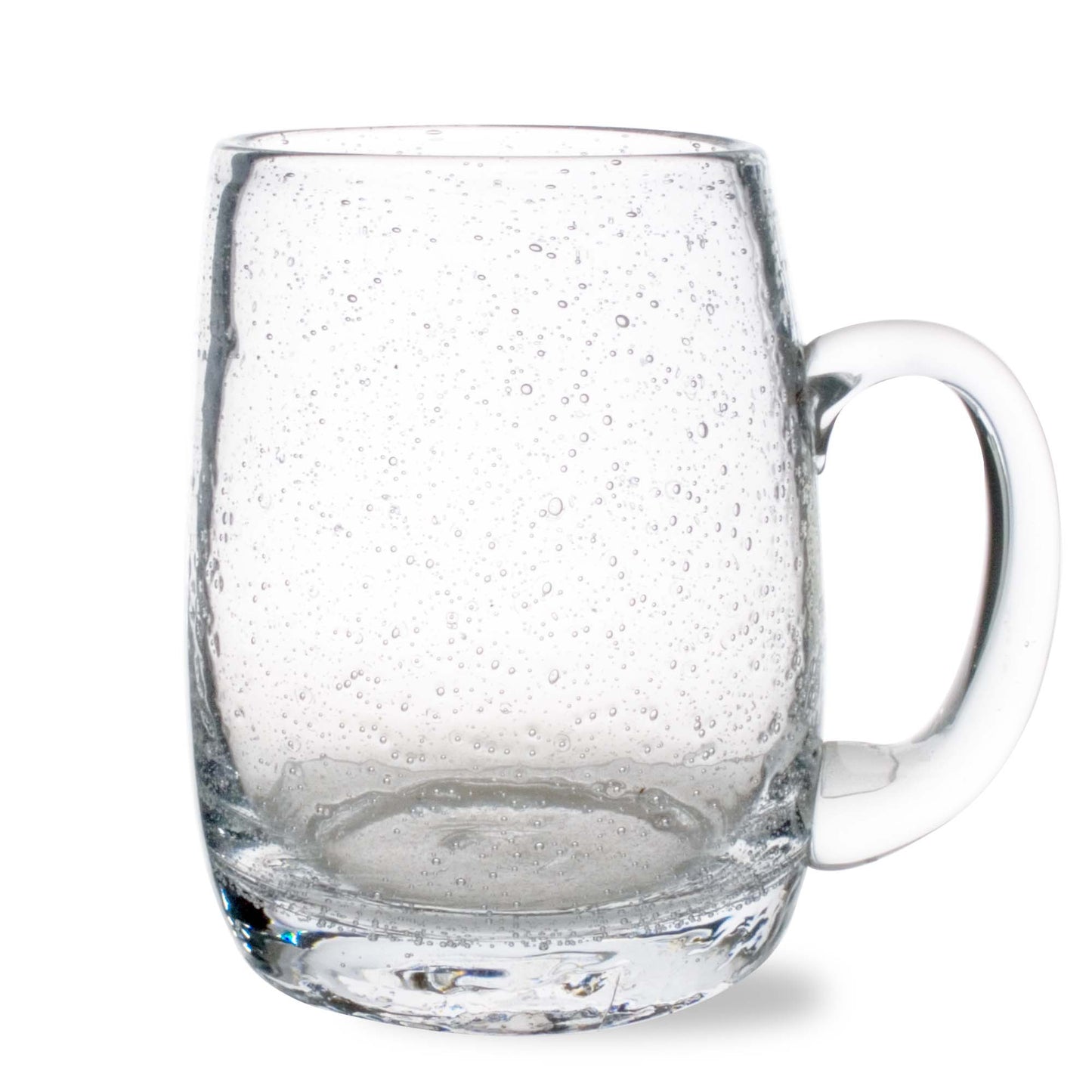 Tag 550355 Clear Bubble Glass Beer Mug