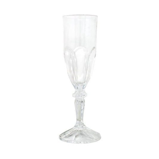 Le Cadeaux 616C Versailles Champagne Flute Acrylic Clear