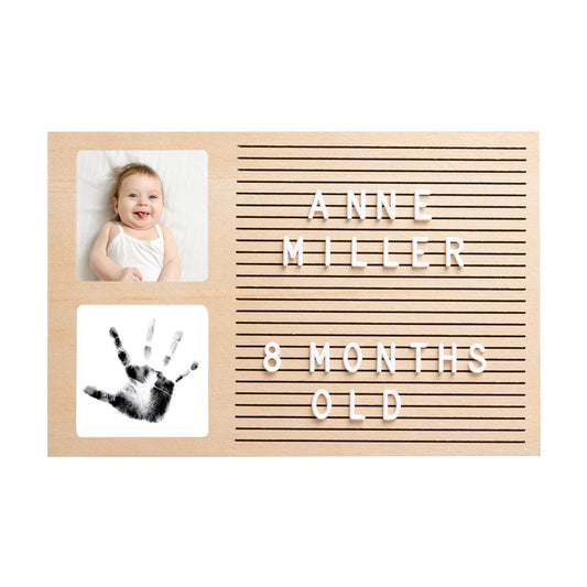 Pearhead 87090 Babyprints Letterboard Frame