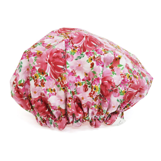 Cie Luxe 88311 Shower Cap - Flourish Pink