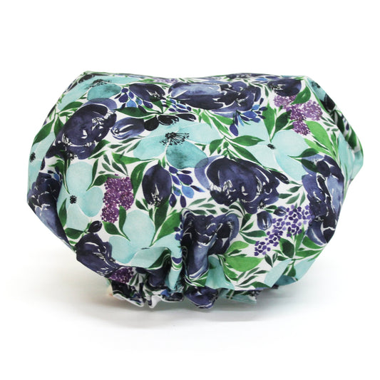 Cie Luxe 88323 Shower Cap - Flourish Blue