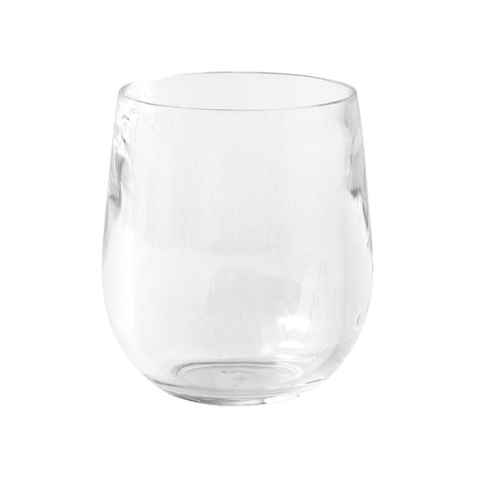 Caspari ACR100 Acrylic 12oz Tumbler Glass in Crystal Clear - 1 Each