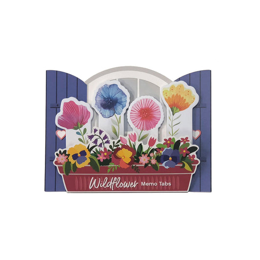 Streamline Imagined ASM038 Wildflower Memo Tabs