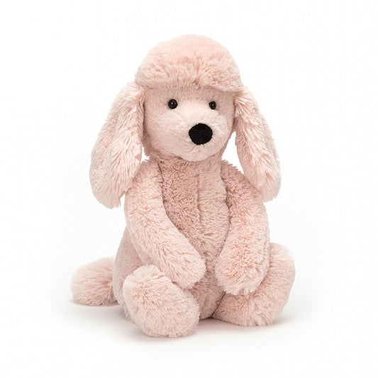 Jellycat BAS3PDL Medium  Blush Bashful Poodle