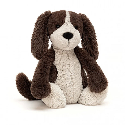 Jellycat BAS3SPAN Medium Bashful Fudge Puppy