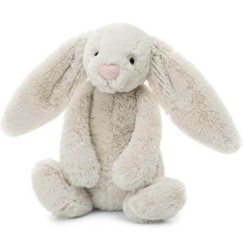 Jellycat BAS3OA Medium Oatmeal Bashful Bunny