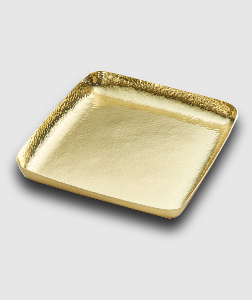 Mary Jurek Design BED 006 El Dorado Square Tray 9" x 9" x 1"