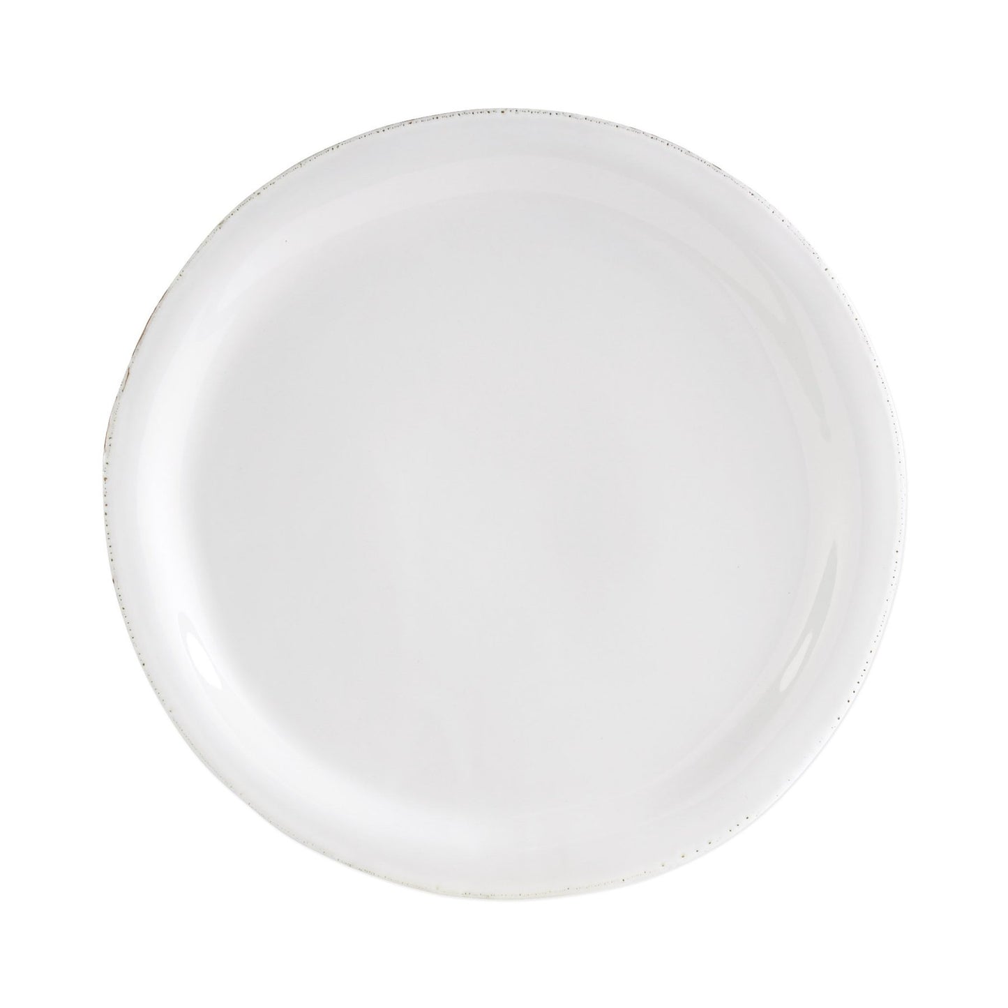 Vietri CUF-2600B Cucina Fresca Bianco Dinner Plate