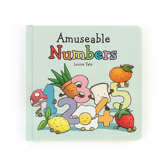 Jellycat BK4AN Amuseable Numbers Board Book