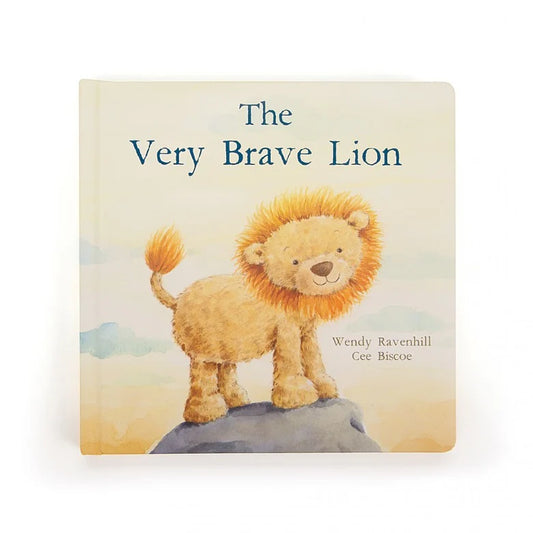 Jellycat BK4BL The Very Brave Lion Book