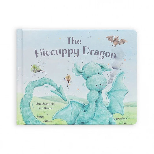 Jellycat BK4HD The Hiccupy Dragon Book