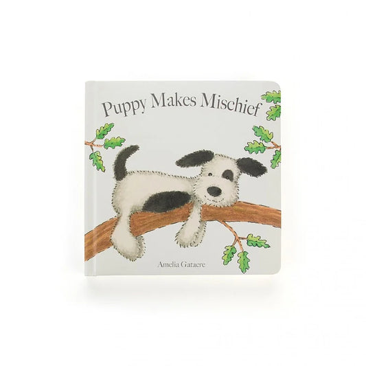 Jellycat BK4PM Puppy Makes Mischief