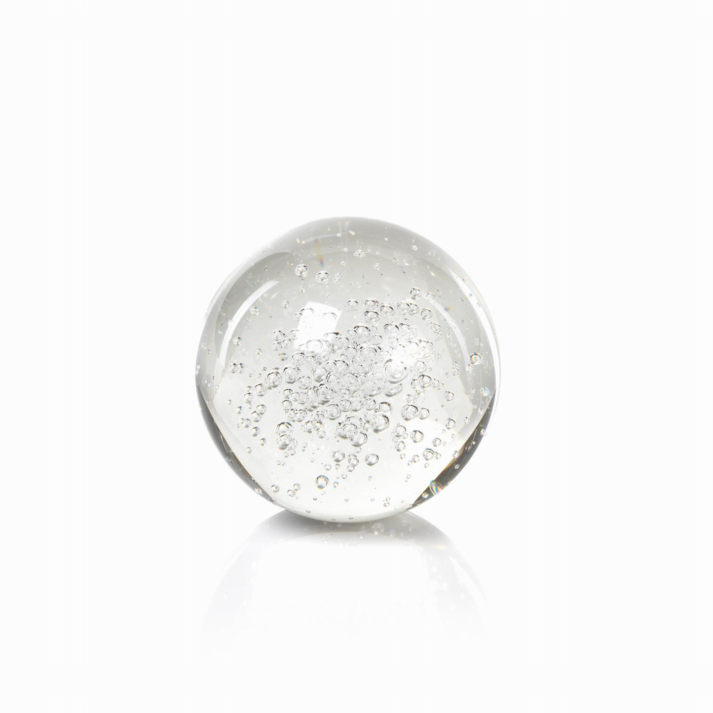 Zodax CH-4760 Crystal Fill Ball With Bubbles 3.95"