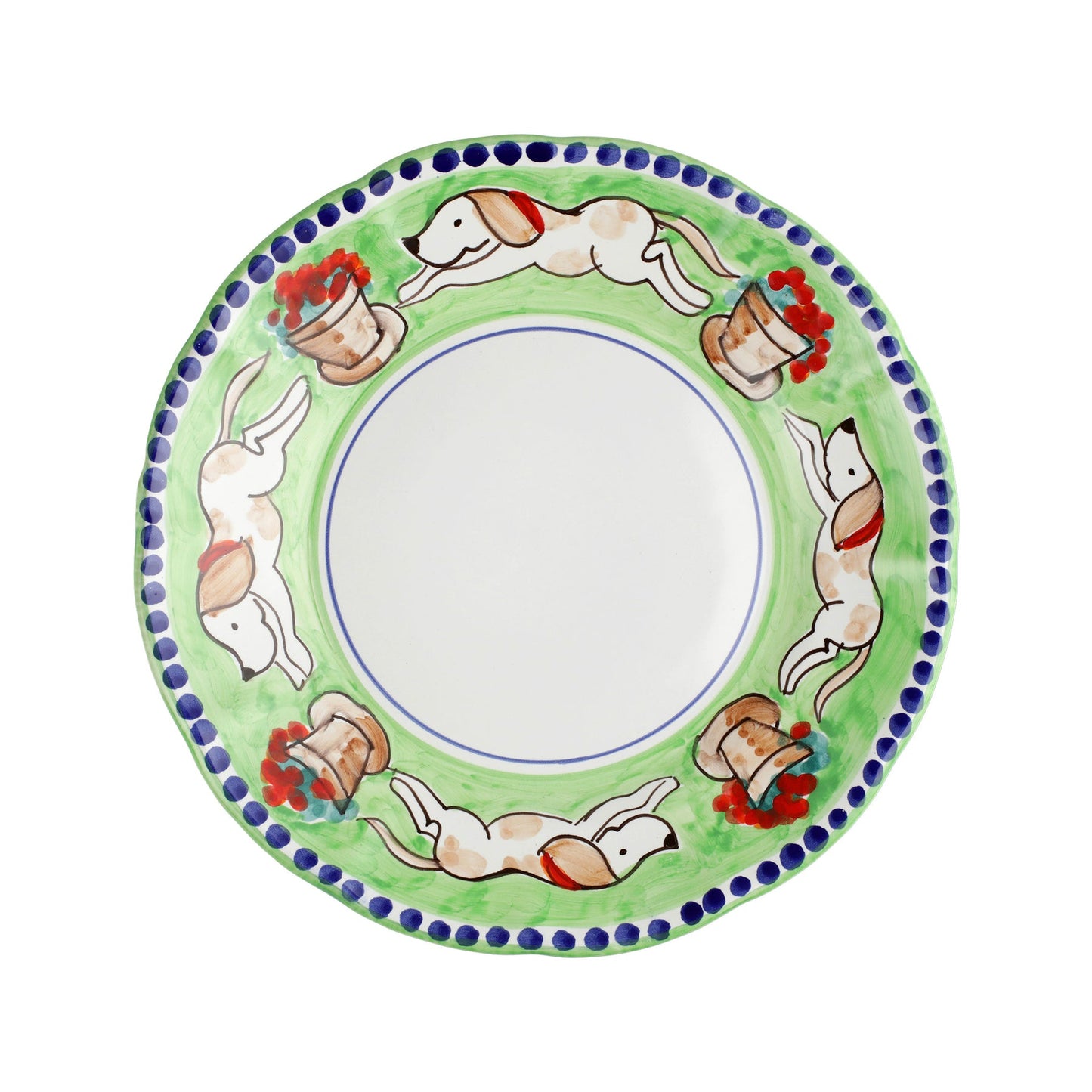 Vietri CNE-1000 Campagna Cane Dinner Plate