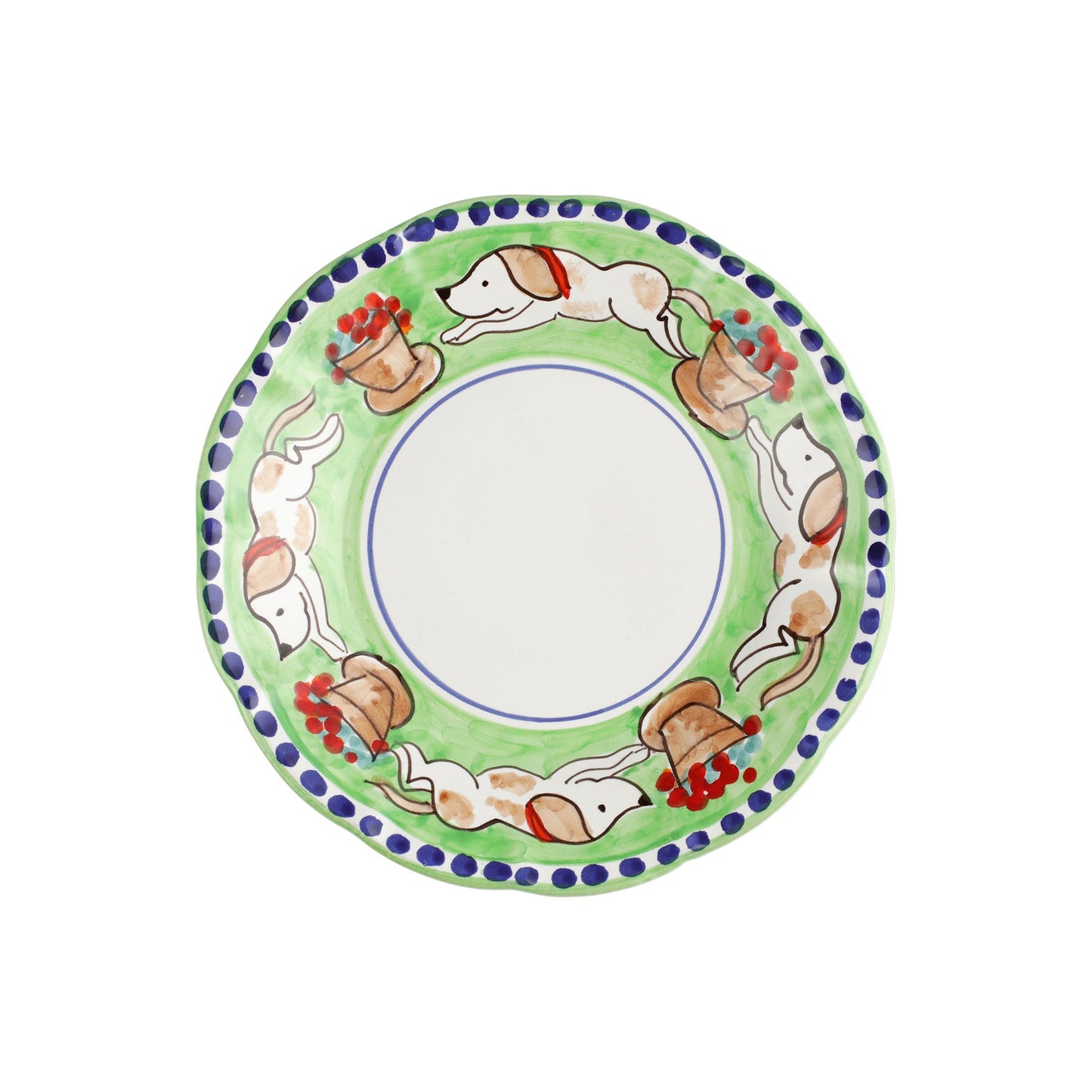 Vietri CNE-1001 Campagna Cane Salad Plate