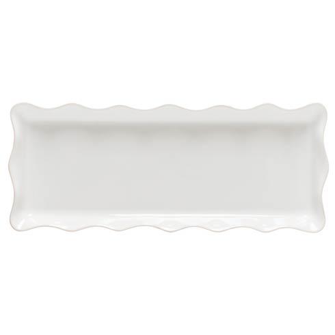 Casafina DOR421 White Rect. Tray