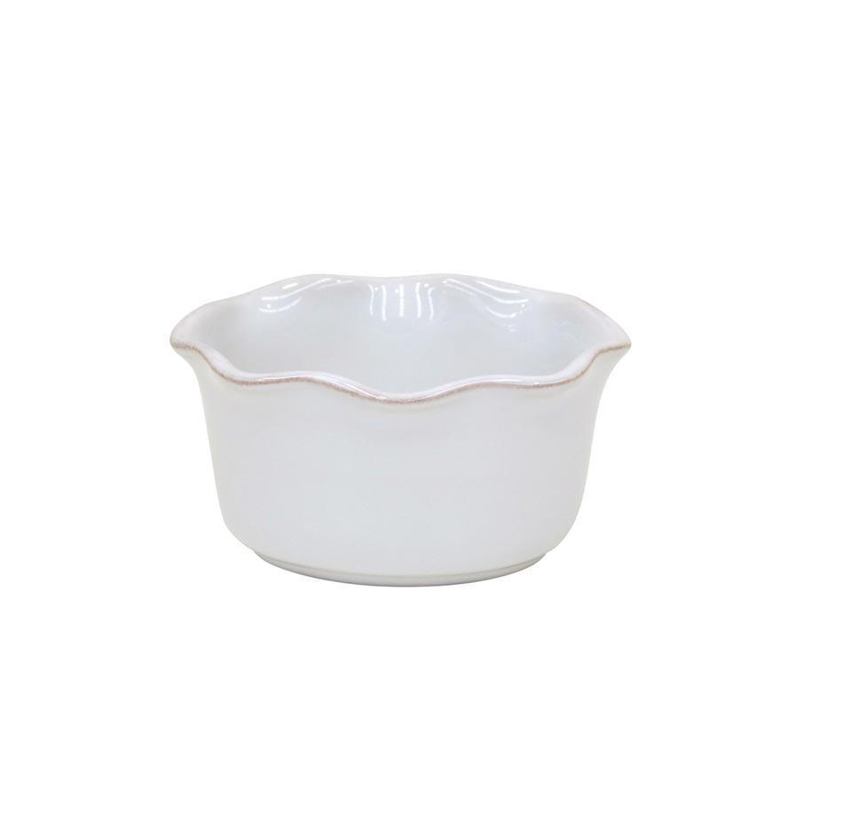 Casafina EN121  Ruffled Ramekin White