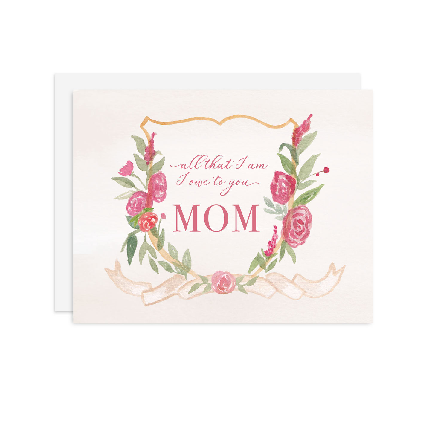 Malwest Design OYC01 Owe You Mom Greeting Card