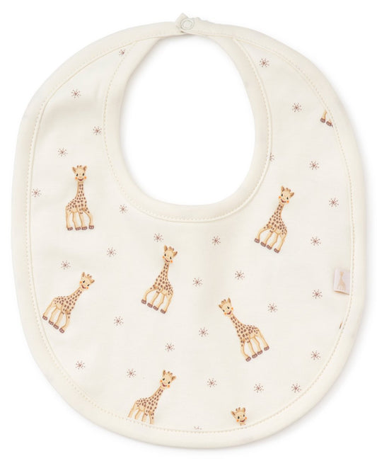 Kissy Kissy Sophie La Girafe Ecru Bib