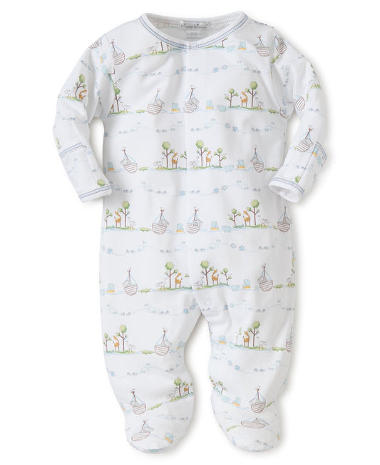 Kissy Kissy F1635304P Noah's Print Footie