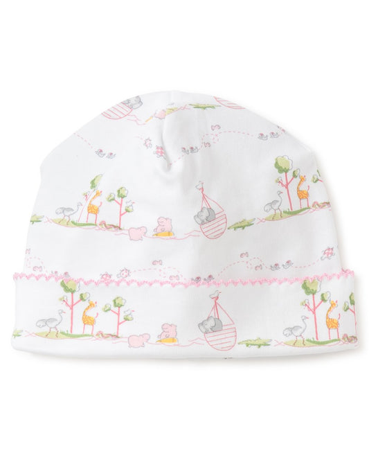 Kissy Kissy Noah's Print Pink Hat