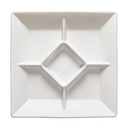 Casafina Square Appetizer Tray white