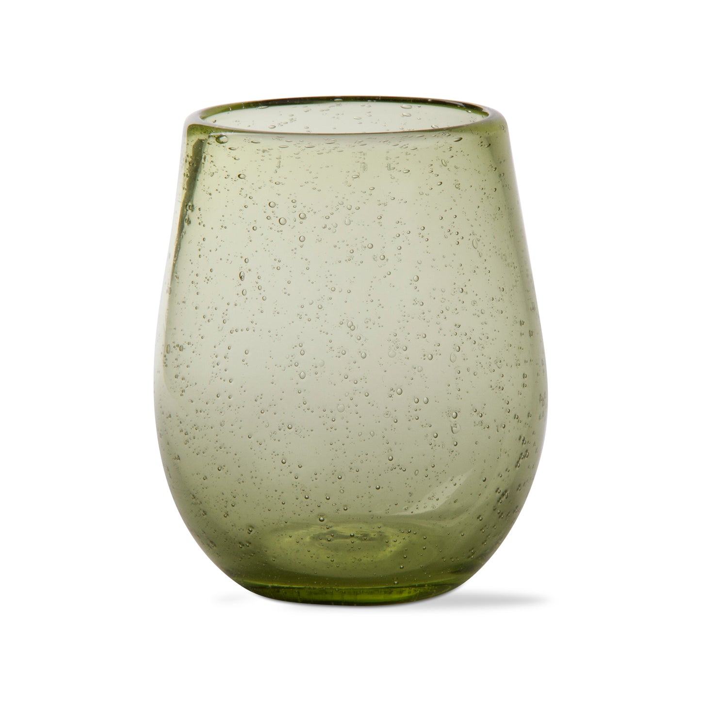 TAG G09029 Bubble Glass Stemless Wine Foliage