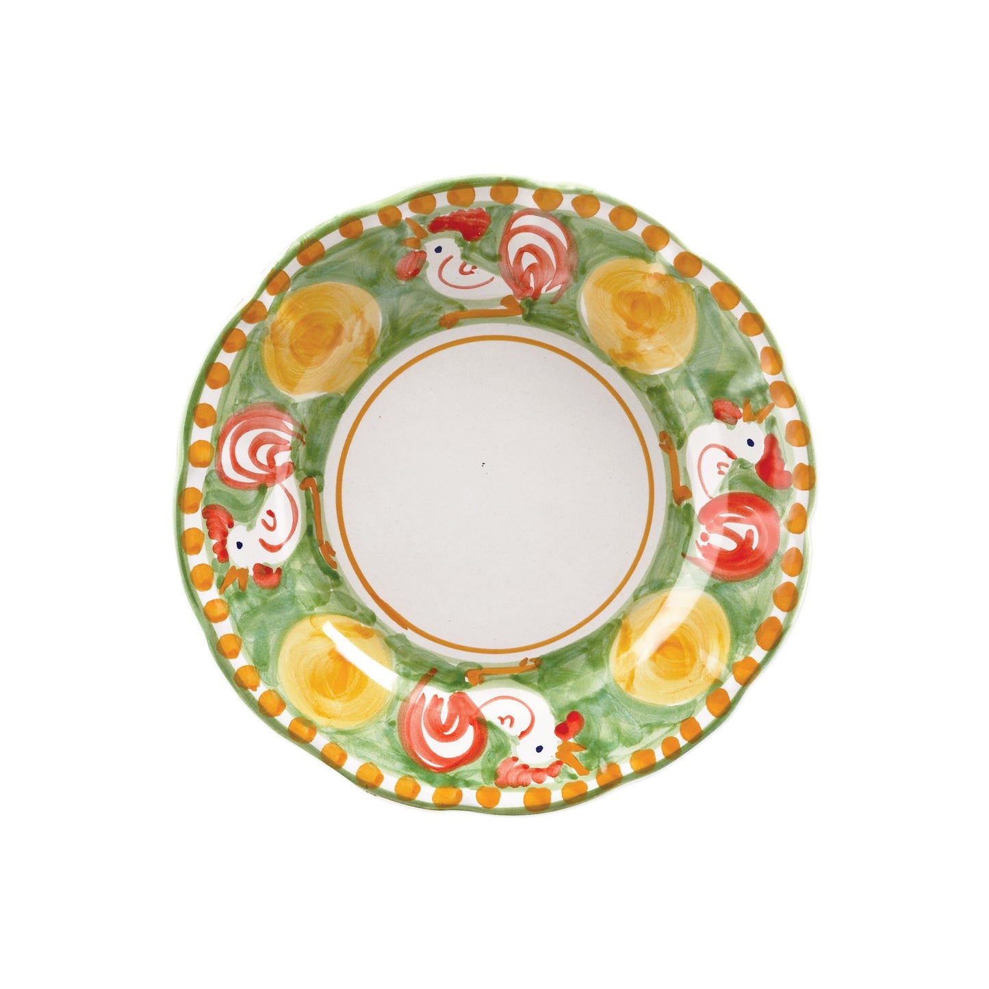 Vietri GNA-1001 Campagna Gallina Salad Plate