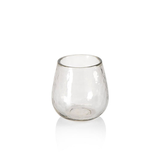 Zodax IN-5215 Hammered Stemless All Purpose Glass