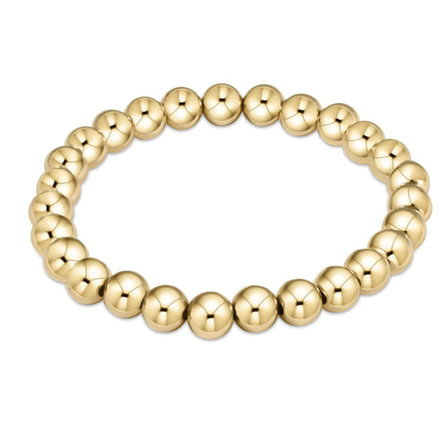 enewton Extends BEXCLG7 Classic Gold 7mm Bead Bracelet