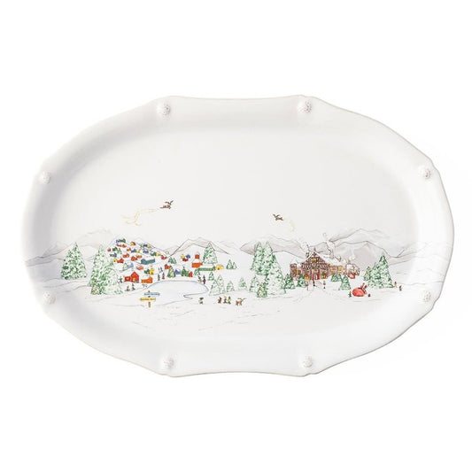 Juliska JN73/88 Berry & Thread North Pole 17" Oval Platter