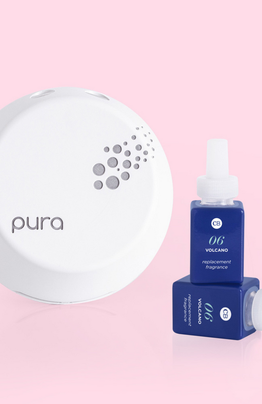 Capri Blue CB-100-VOL CB Pura Smart Home Diffuser Kit, Volcano