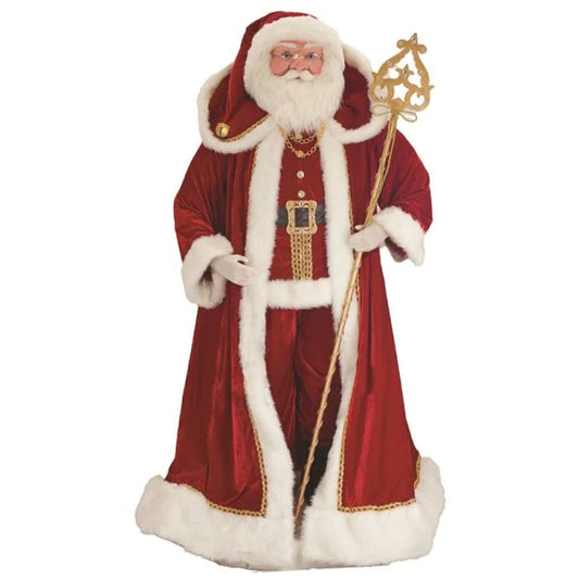Kurt S Adler KK0094 72" Kringle Klaus Elegant Klaus