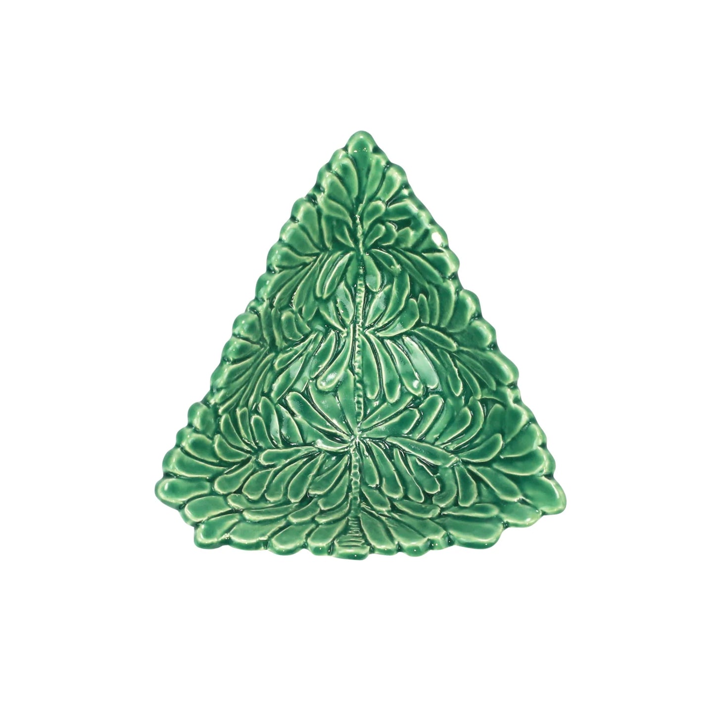 Vietri LAH-2679T Lastra Holiday Figural Tree Dipping Bowl