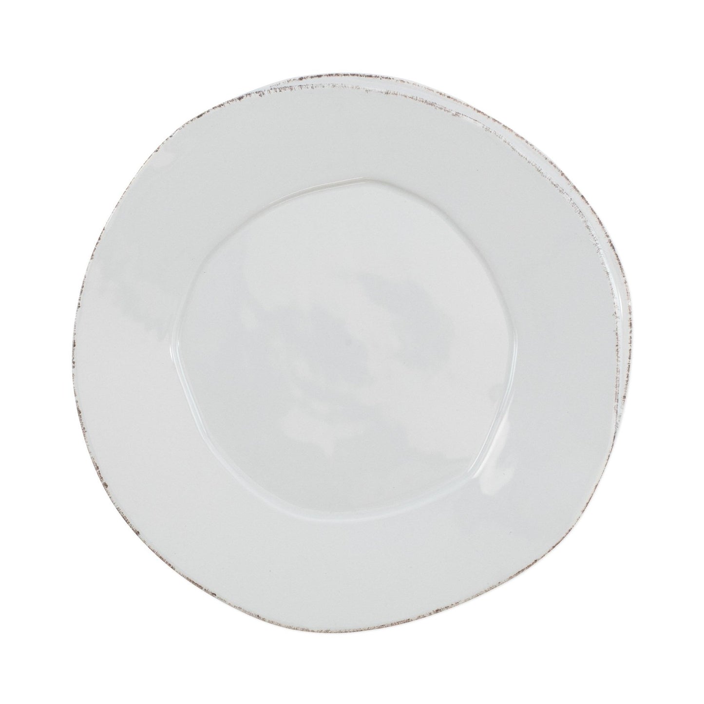 Vietri LAS-2606LG Lastra Light Gray European Dinner Plate