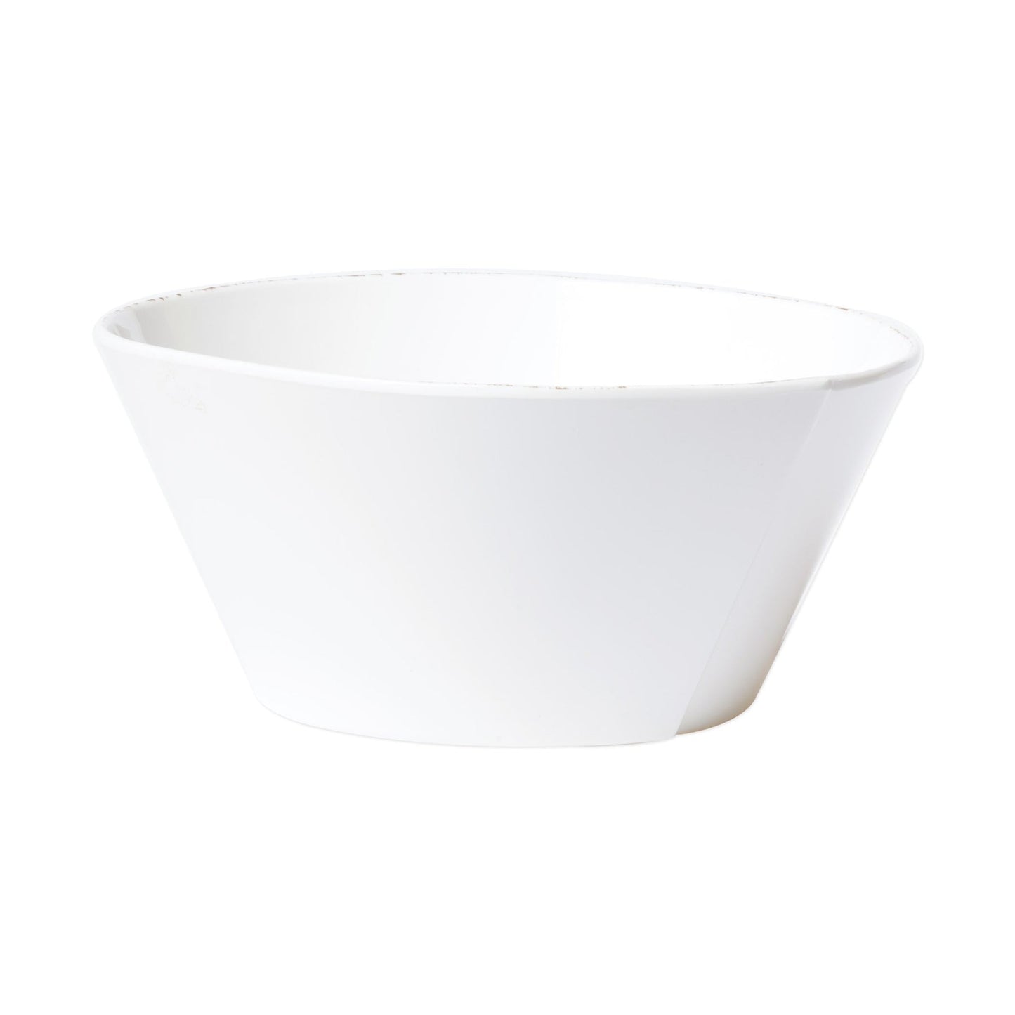 Vietri MLAS-W23022 Melamine Lastra Large Stacking Serving Bowl