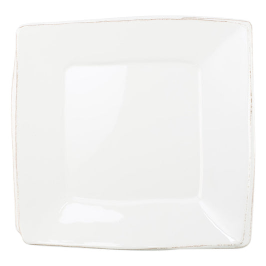 Vietri MLAS-W23028 Melamine Lastra White Square Platter