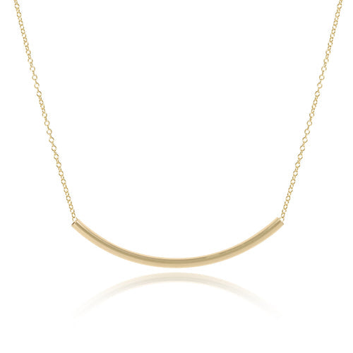enewton egirl EGN14GBBSMG  14" Necklace Gold - Bliss Bar Small Gold