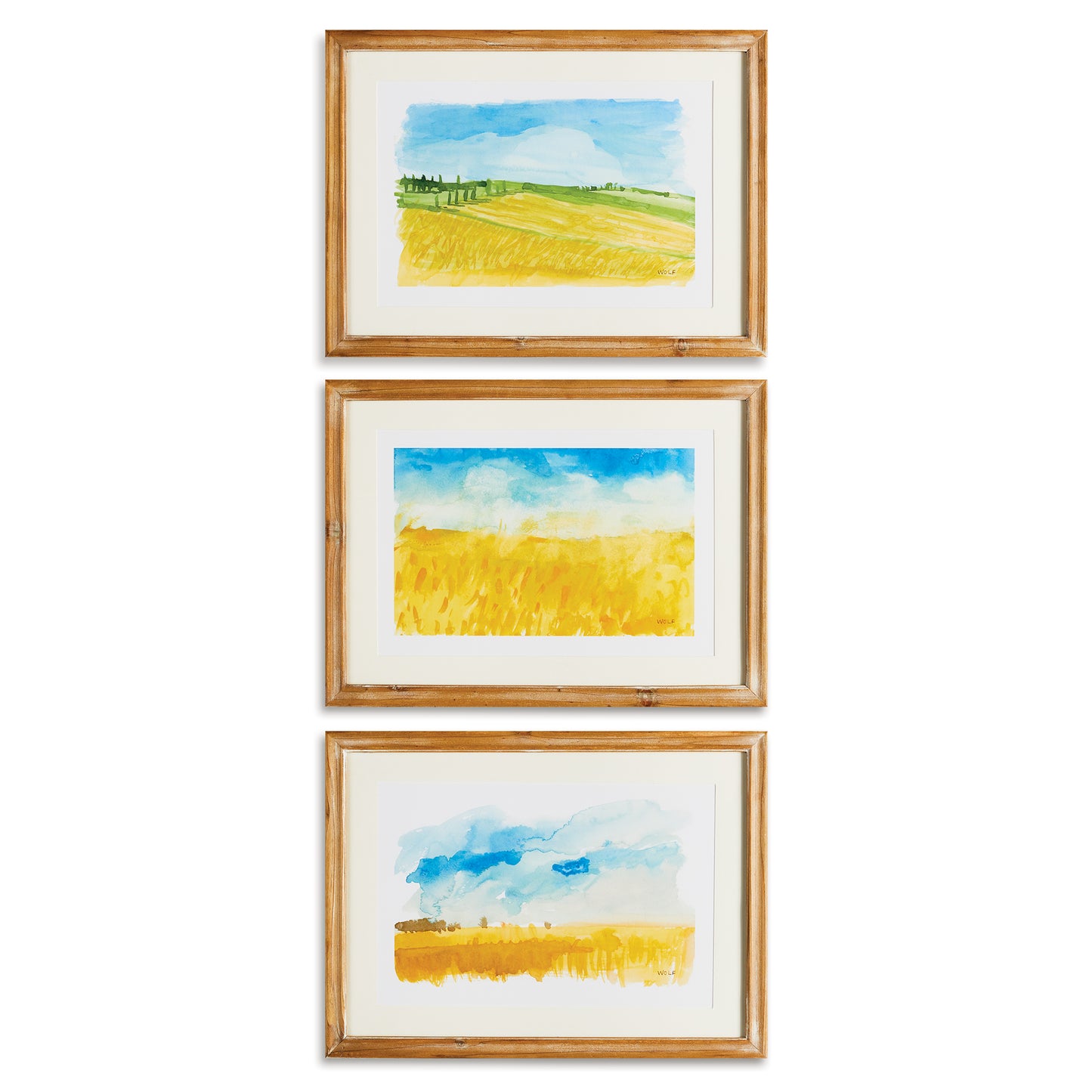 Napa Home & Garden NA228 European Landscape Prints Set/3