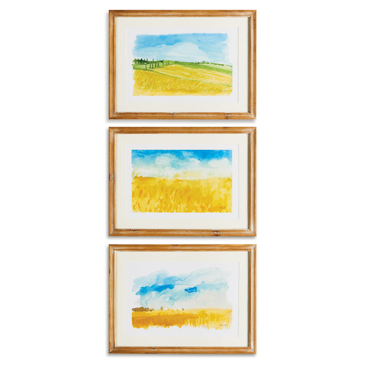 Napa Home & Garden NA228 European Landscape Prints Set/3