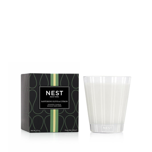 Nest NEST01SOC Santorini Olive & Citron Classic Candle 8oz