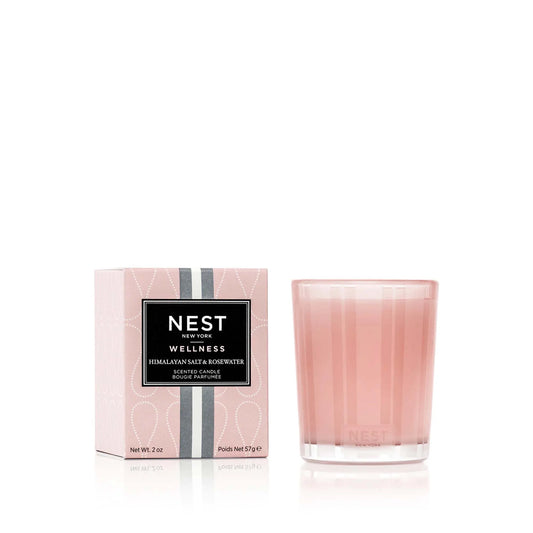 Nest NEST02HSR Himalayan Salt & Rose Water Votive Candle