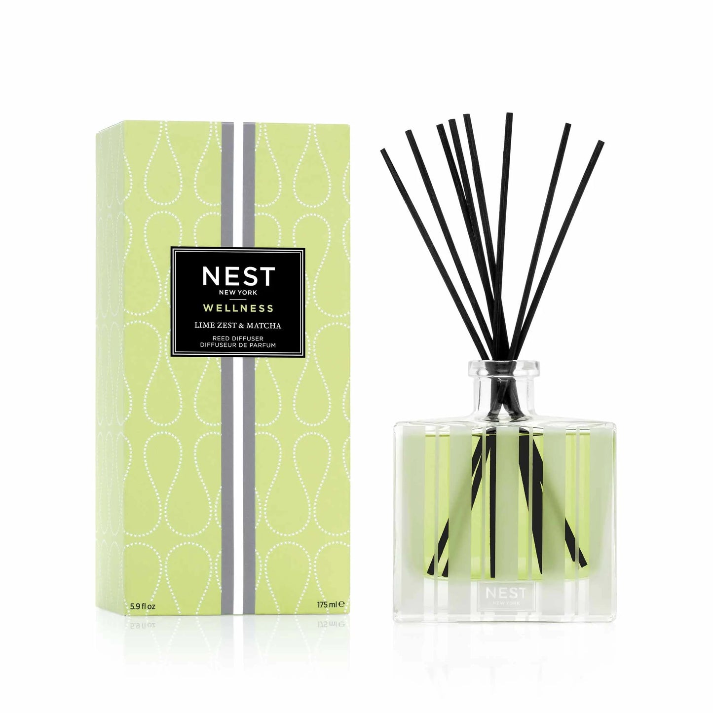 Nest NEST08LZM  Lime Zest & Matcha Reed Diffuser