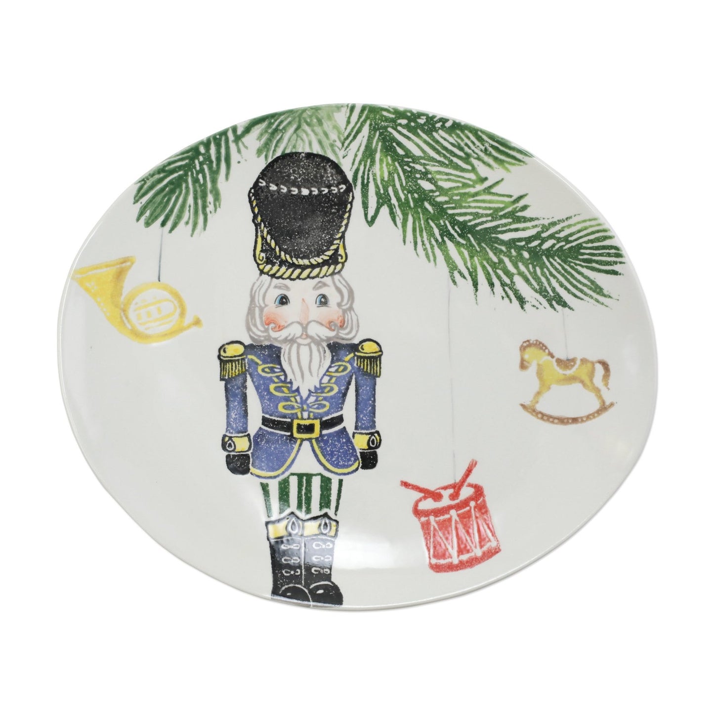 Vietri NTC-9725 Nutcrackers Medium Oval Platter