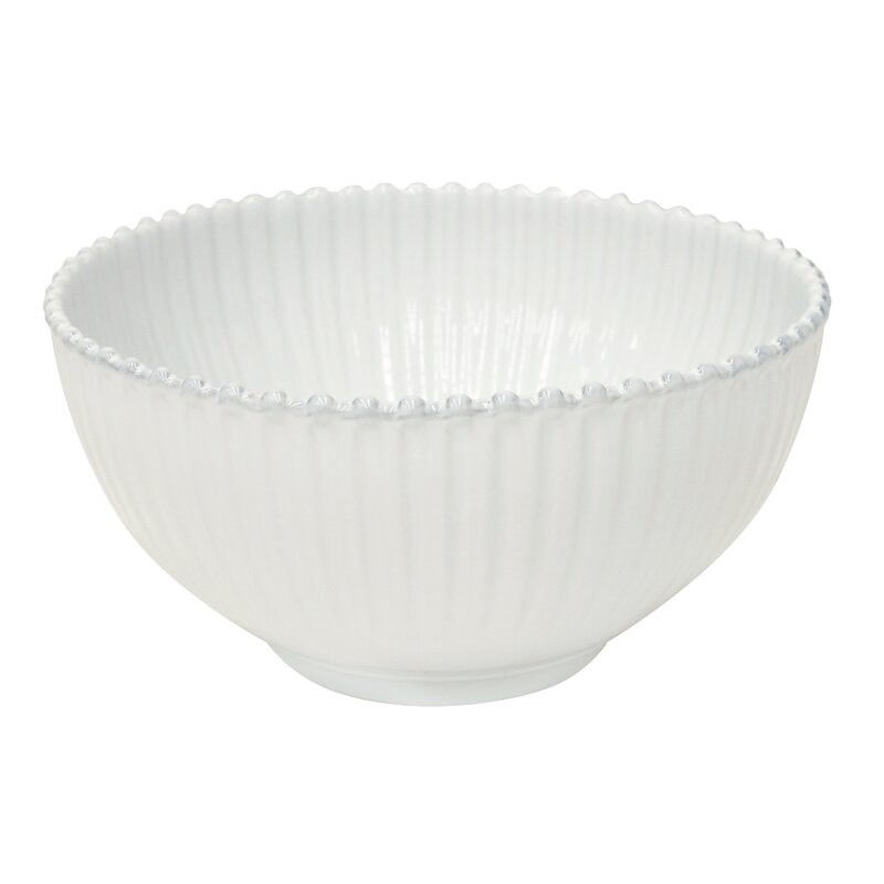 Costa Nova PES271-02202F Pearl White Serving Bowl 11"